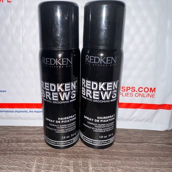 Redken brews hairspray men barber travel style hair - Picture 1 of 1